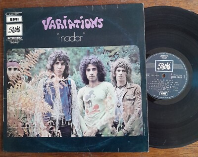 SEHR SELTEN Orig. LP VARIATIONEN Nador French Heavy Blues Rock Hard BIEM