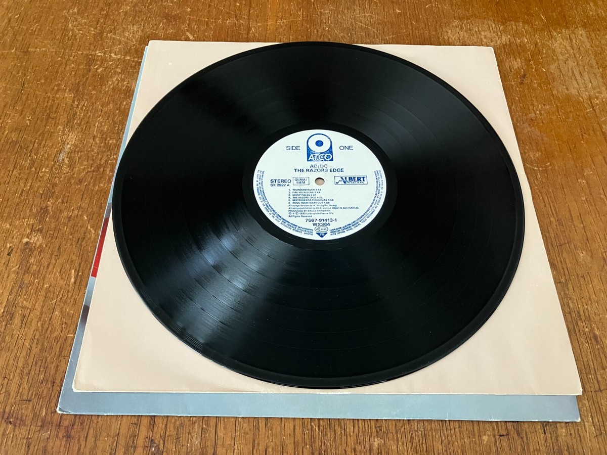 AC/DC The Razor's Edge LP Vinyl 1990 RARE Polish 1st Press | eBay