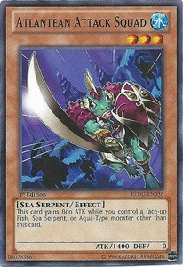 Atlantean Attack Squad - REDU-EN036 - Common - Unlimited Edition x3 - Near Mint