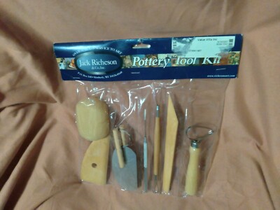 Jack Richeson Pottery Making Tool Kit Set New Unopened