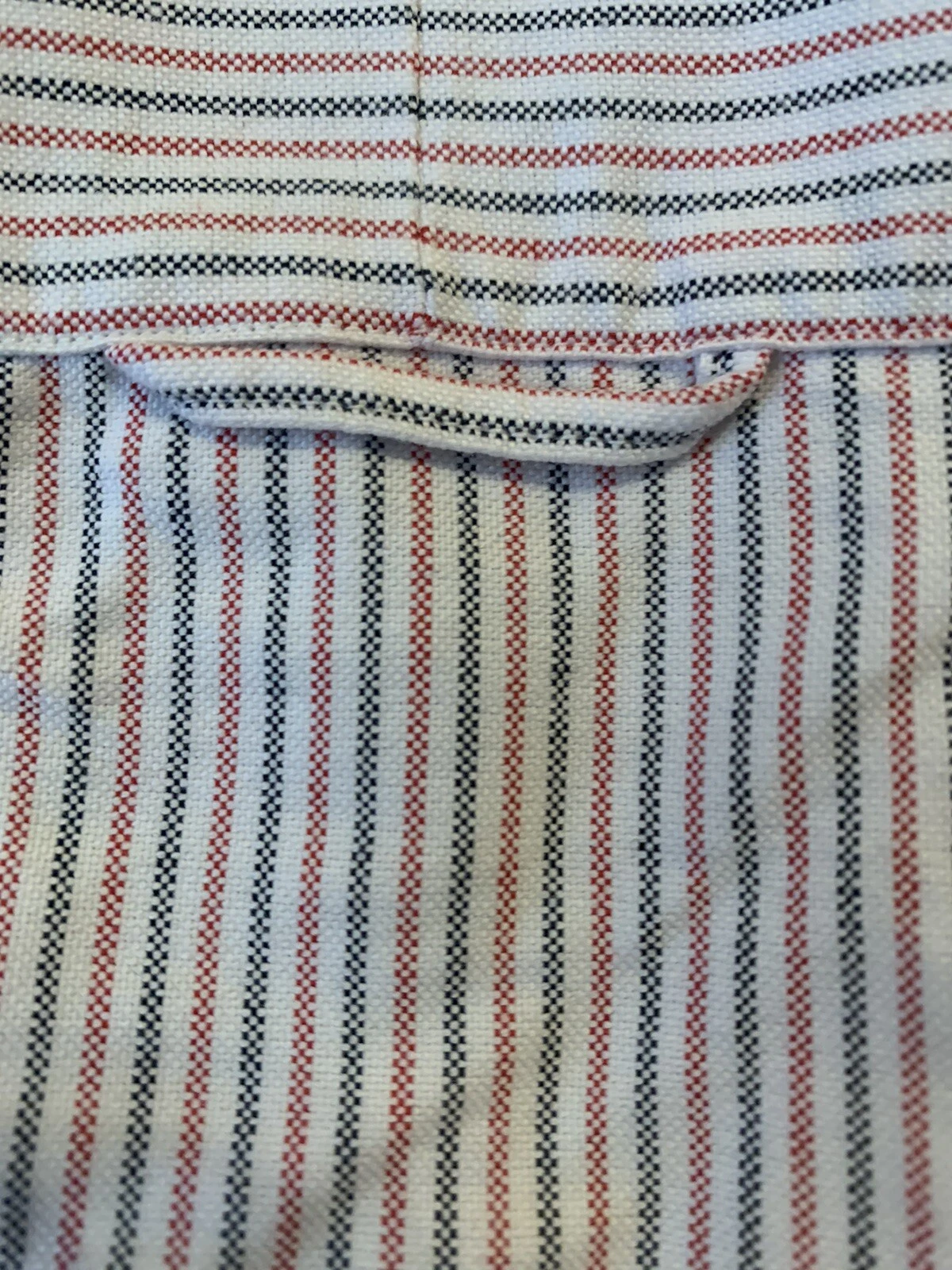 Thom Browne University a righe Oxford taglia 1 grigio rosso made in USA