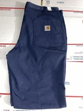 New Carhartt 74533-20 Bicomponent Pants Navy (PICK YOUR SIZE)*
