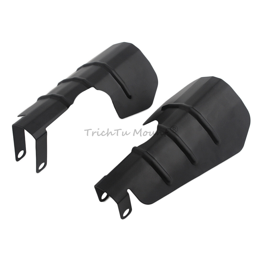 New Style Matte Black Hand Guards For Harley Touring Dyna Softail Honda Yamaha