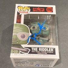 Paul Dano Signed The Riddler Batman Movie Funko Pop Beckett BAS A