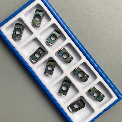100pcs LOGU030310ER-GM CNC Fast Feed Carbide Milling Inserts for MFH LOGU03 - Picture 5 of 7