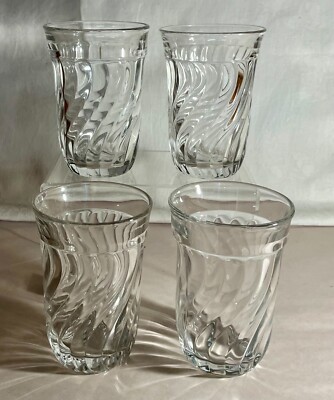 4 Fostoria Crystal Colony 4 7/8'' 12 oz. Ice Tea Tumblers
