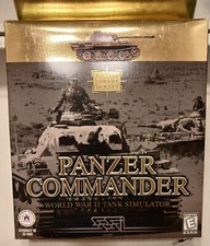 Panzer Commander Complete Panzer General II Tank Simulator SSI PC Big Box