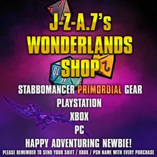 PS/XBOX/PC Tiny Tina's Wonderlands STABBOMANCER ASCENDED LVL 40 ENCHANTED GEAR