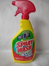 VTG 2006 Spray N Wash Tough Laundry Stain Remover Resolve Power Lemon 22 Oz NOS