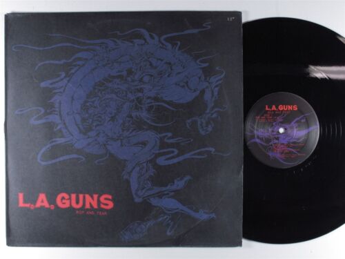 L.A. GUNS Rip And Tear VERTIGO 12" VG+ promo o - 第 1/2 張圖片