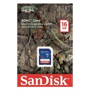 SanDisk Mossy Oak 16gb SDHC Flash Memory Card