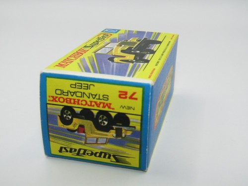Matchbox Superfast n. 72 Jeep standard rara prima emissione ruote BALOON ottime condizioni - Foto 9 di 10