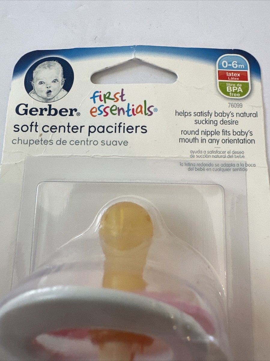 Cheap gerber first essentials soft center pacifiers Shop Black Friday