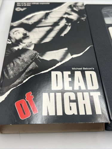VHS Dead of Night 1989 OOP Horror Michael Redgrave Balcon Congress Video - Picture 7 of 9