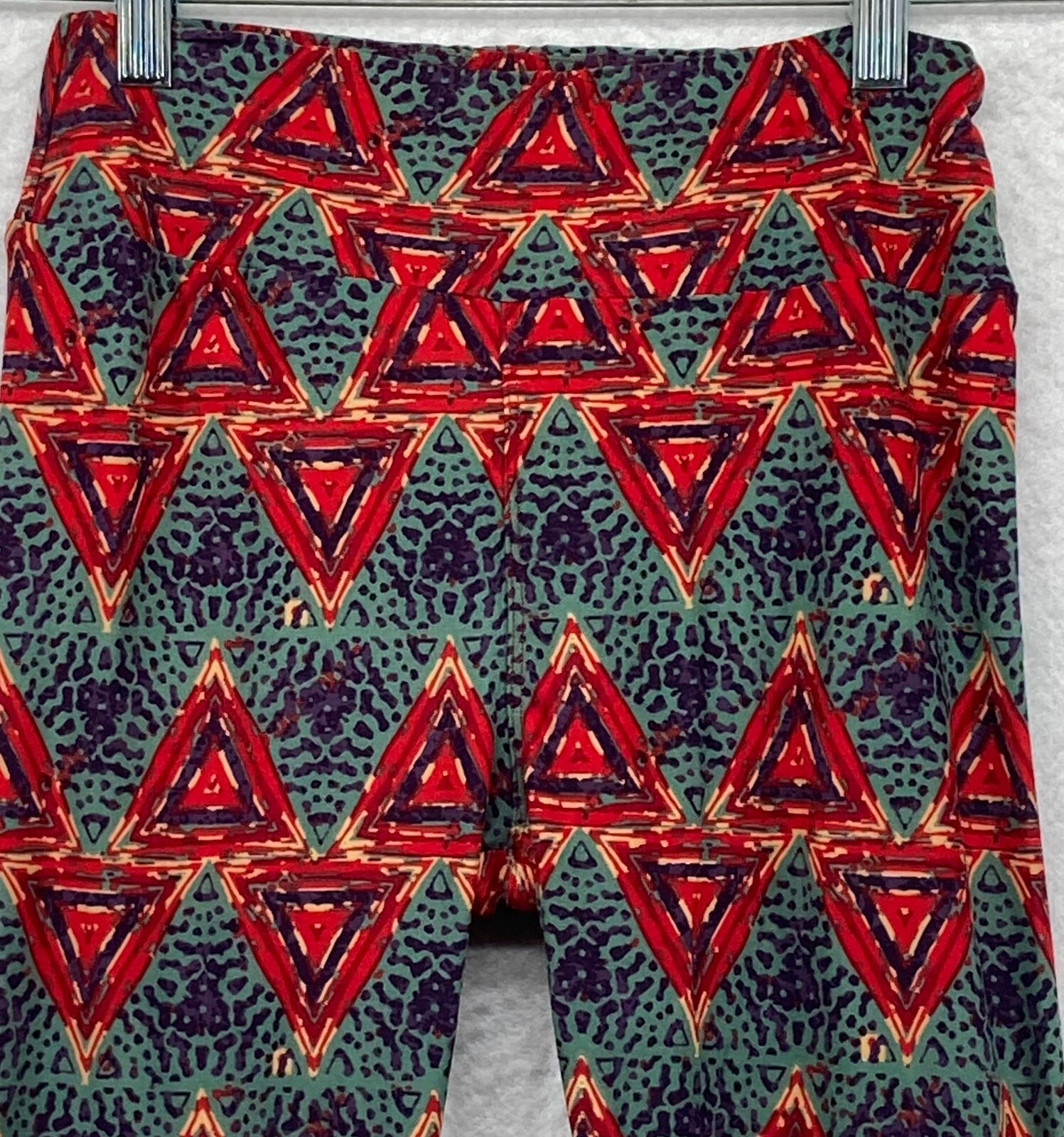 LulaRoe Women's Multicolor Patterned Leggings One… - image 6