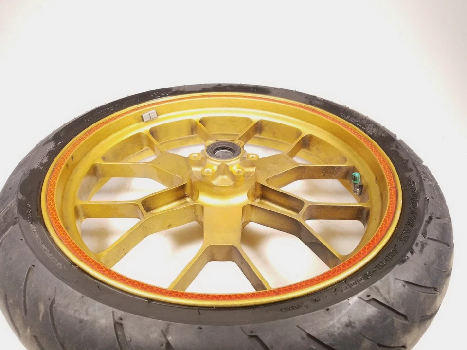 08 Aprilia RSV 1000 RSV1000R aro da roda dianteira reto (sem pneu) frete grátis - Imagem 4 de 4