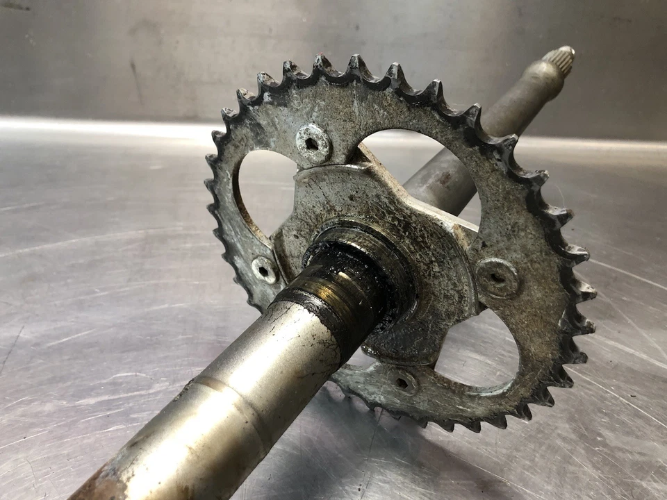 04+ Eje trasero con piñón Honda TRX450r TRX450er TRX450 450r 450er TRX Foto 4 de 4