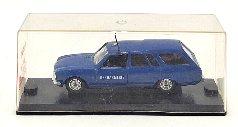 Verem Peugeot 504 Gendarmería Comisaría Vagón 198 Coleccionable Diecast 1/43 Foto 3 de 4