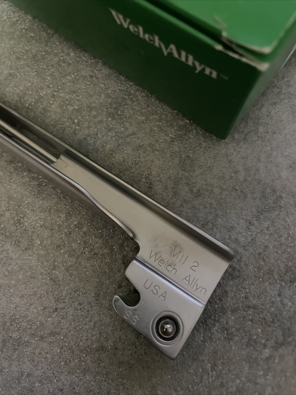 Laryngoscope Blade 2 MIL F/O Welch Allyn 68062 eBay