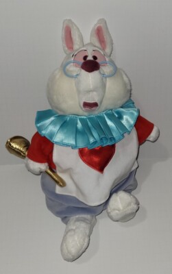 Peluche lapin blanc 16