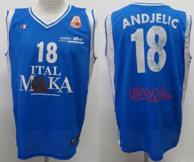 Napoli Basket Divisa Basket MAGLIA SHIRT MAILLOT JERSEY BASKET