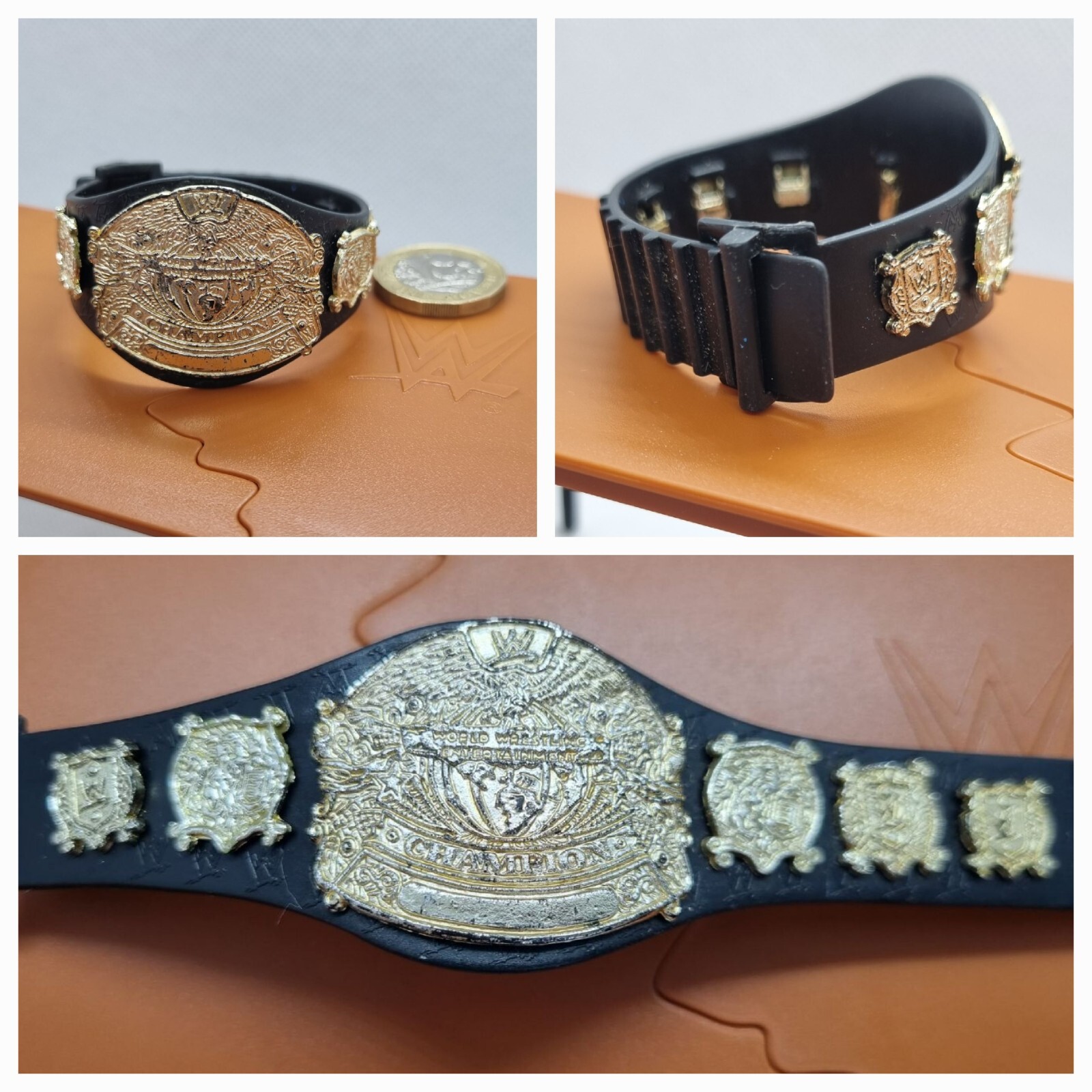 WWE WRESTLING ACTION FIGURE BELT ATTIRE WEAPON ACCESSORY CUSTOM BUNDLE