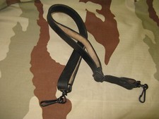 BRETELLE ou SANGLE de P.M  MAT 49 cuir noir gendarmerie  Ref Bm5