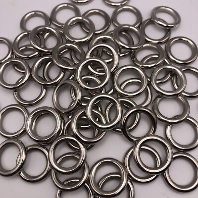 Lot 100 50 10 Metal O-rings High Quality - Inside Diameter 15mmm, Outside 23mm