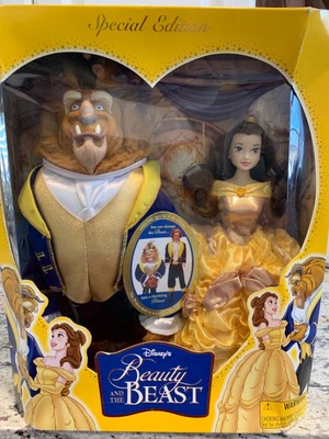 disney beauty and the beast doll set