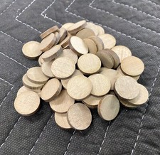 "Juego/60 discos de válvula de madera dura para piano Seeburg de 2 niveles nuevos de 0,125"" de grosor"