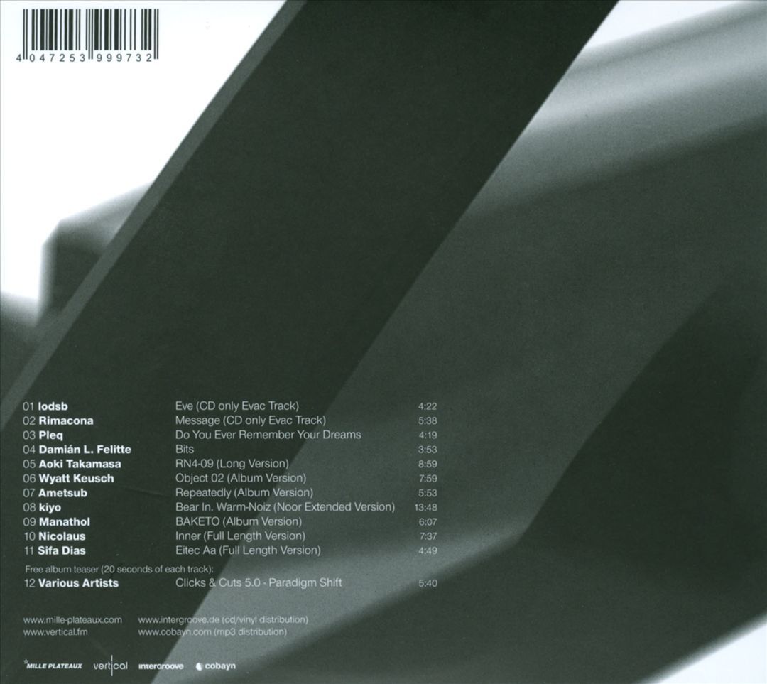 VARIOUS ARTISTS CLICKS & CUTS, VOL. 5.1 THE BONUS PACKAGE NEW CD 4047253999732 eBay