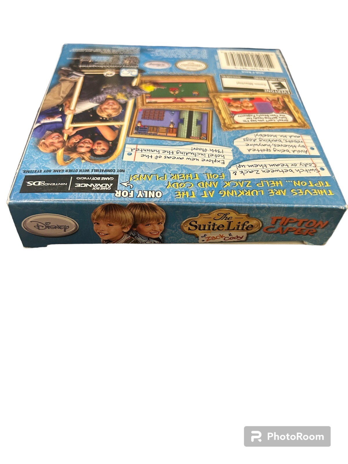 Suite Life Of Zack And Cody Tipton Caper Game Boy Advance GBA TESTED