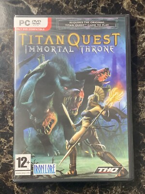 SHIPS SAME DAY  Titan Quest Immortal Throne PC New Sealed Game Pal Rare