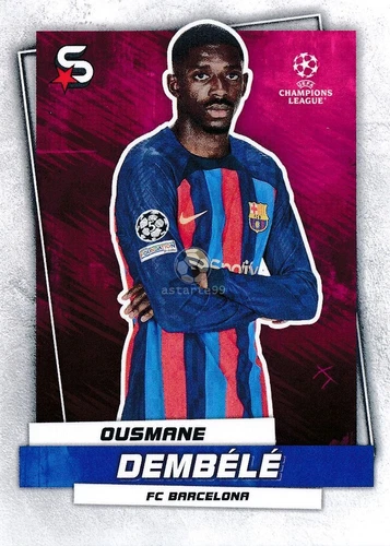 2022-23 Topps UEFA Club Competitions Superstars Ousmane Dembele #53
