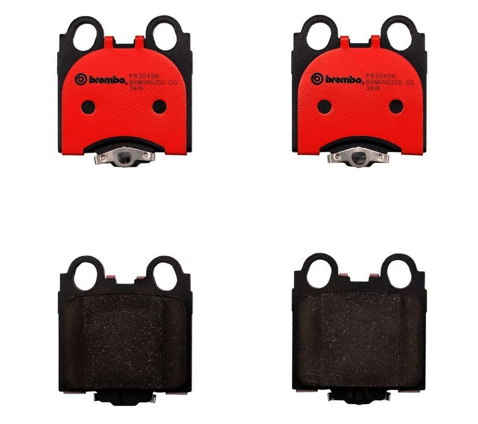 2x Brembo Juego de pastillas de rotor freno trasero "DISCO SÓLIDO" para Lexus GS300 IS300 SC430 Foto 2 de 4