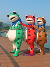Inflatable Frog Costume for Summer Wear Party  Performance Prop Cartoon