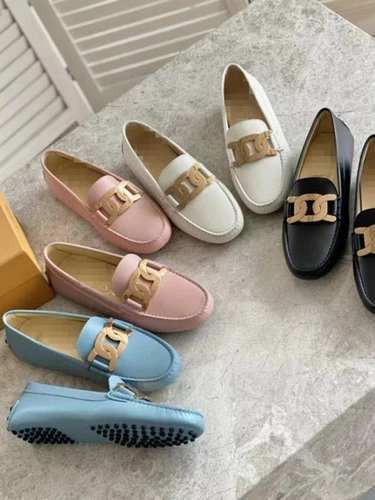 TOD’S Scarpe mocassini Tod's donna pelle fondo piatto punta tonda