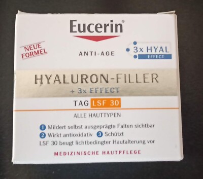 eucerin LSF 30 hyaluron filler  Alle Hauttypen Original 50ml Ohne Verpackung 
