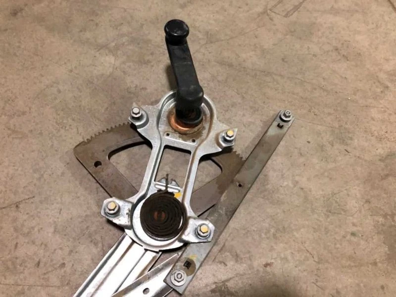 05 Ford F550 Super Duty USADO Controlador Delantero Izquierdo MANUAL Ventana Regulador Foto 4 de 4