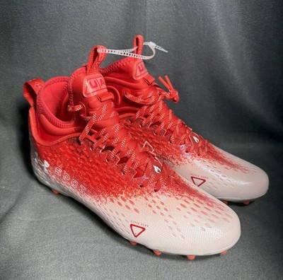 Under Armour Spotlight‎ Lux MC 2.0 3025082-600 Men\'s Size 12 Football Cleats UNDER ARMOUR Spotlight Lux 2 MC Red White Football Cleats  main image 3