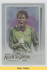 2020 Topps Allen & Ginter's Hot Box Silver Portrait Briana Scurry #166 READ x0y