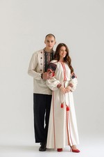 Vyshyvanka Embroidered set of clothes women's embroidered shirt men's
