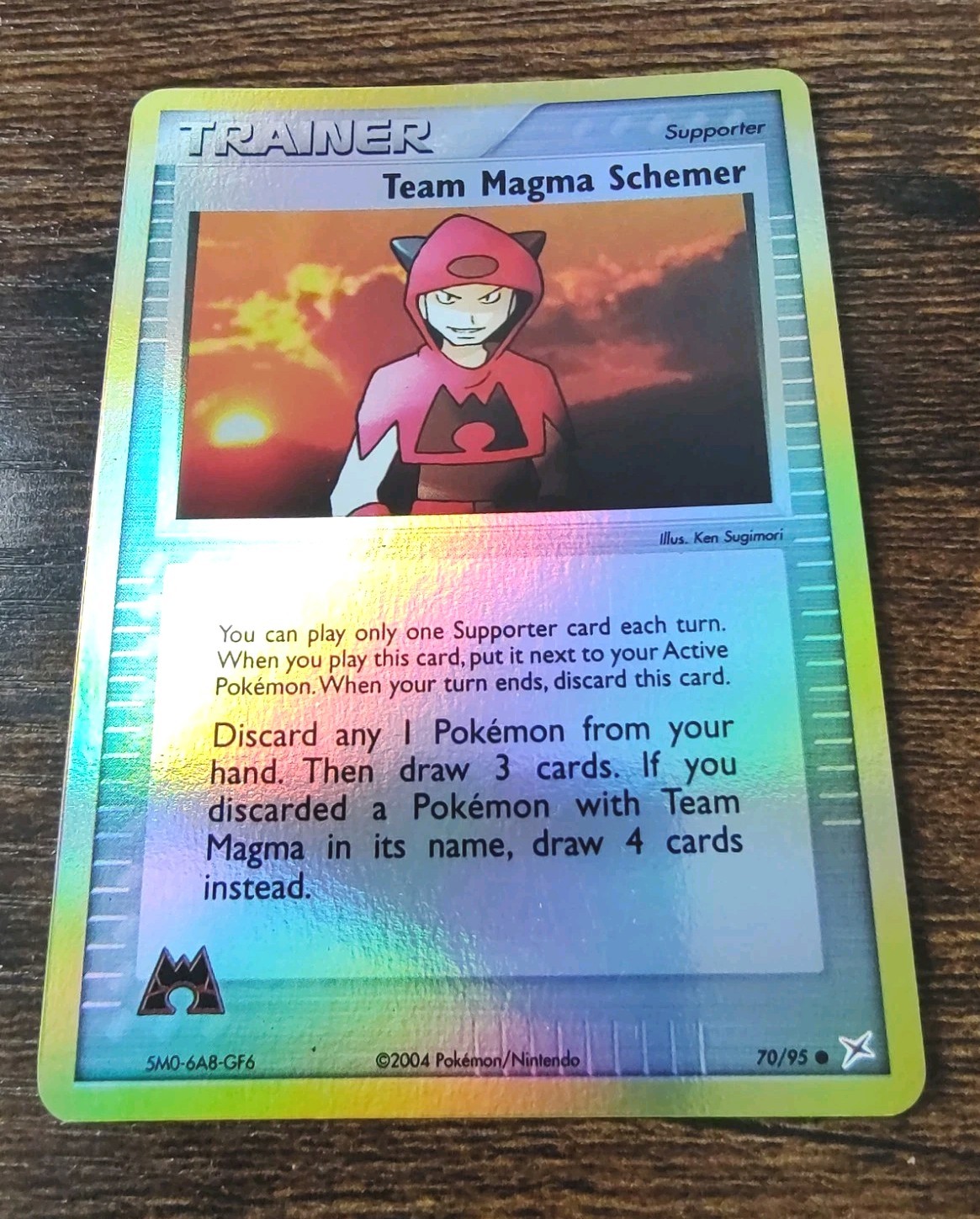 Team Magma Schemer 70/95 EX Team Magma Vs Team Aqua Reverse Holo Pokemon NM-M
