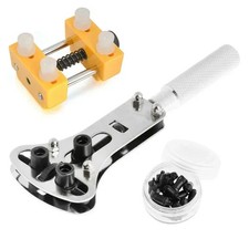 Watch Back Case Opener Wrench 3 Claw Remover Battery Replacement Repair Tool Kit