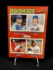 2026 Topps Heritage Rookie Pitchers #372 Red Border SP Abner Pintaro Fuentes