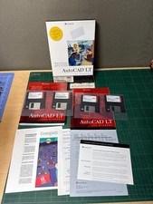 AutoCAD LT for Windows 3.1 Release 1 - 1994 LOOK AS SHOWN COMPLETE Genuine EUC
