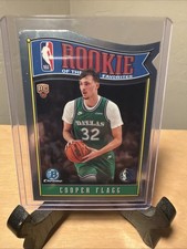 2025 Bowman Cooper Flagg Rookie Of The Year Favorites Chrome Die Cut RC MAVS