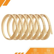 7pack Bamboo Strips for Weaving 7/16" x 10 Ft Wicker Rattan Cane Reed Natural