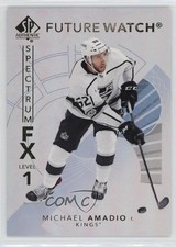 2017-18 SP Authentic Spectrum FX Future Watch Level 1 Bounty Michael Amadio 01ks
