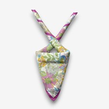 Vintage Liberty of London Handkerchief Scarf Floral Luxury Bandana Neckerchief